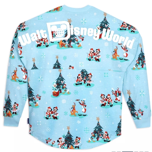 Disney Santa Mickey Mouse & Friends Holiday Spirit Jersey, NWT, Adult Unisex XXL - Picture 2 of 12